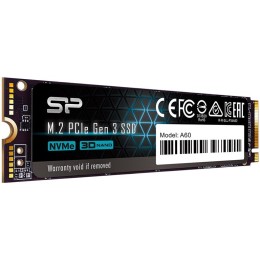 Твердотельный диск 256GB Silicon Power P34A60, M.2 2280, PCI-E 3x4 [R/W - 2200/1600 MB/s]